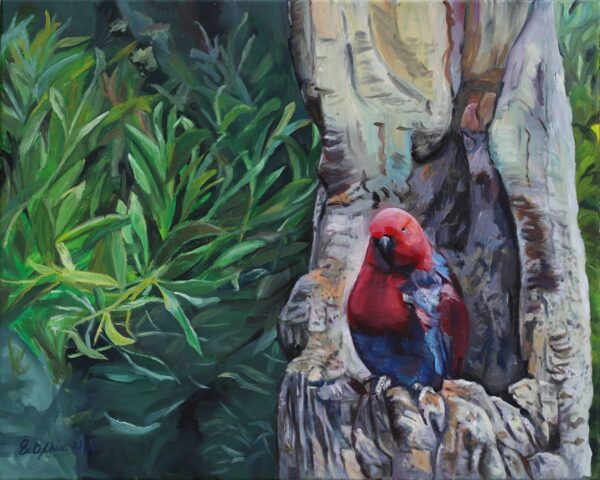 Fat Bird | 61cmx76cm | Oil on Canvas | 2021